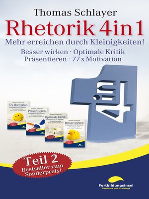 cover image of Rhetorik 4in1 Teil 2